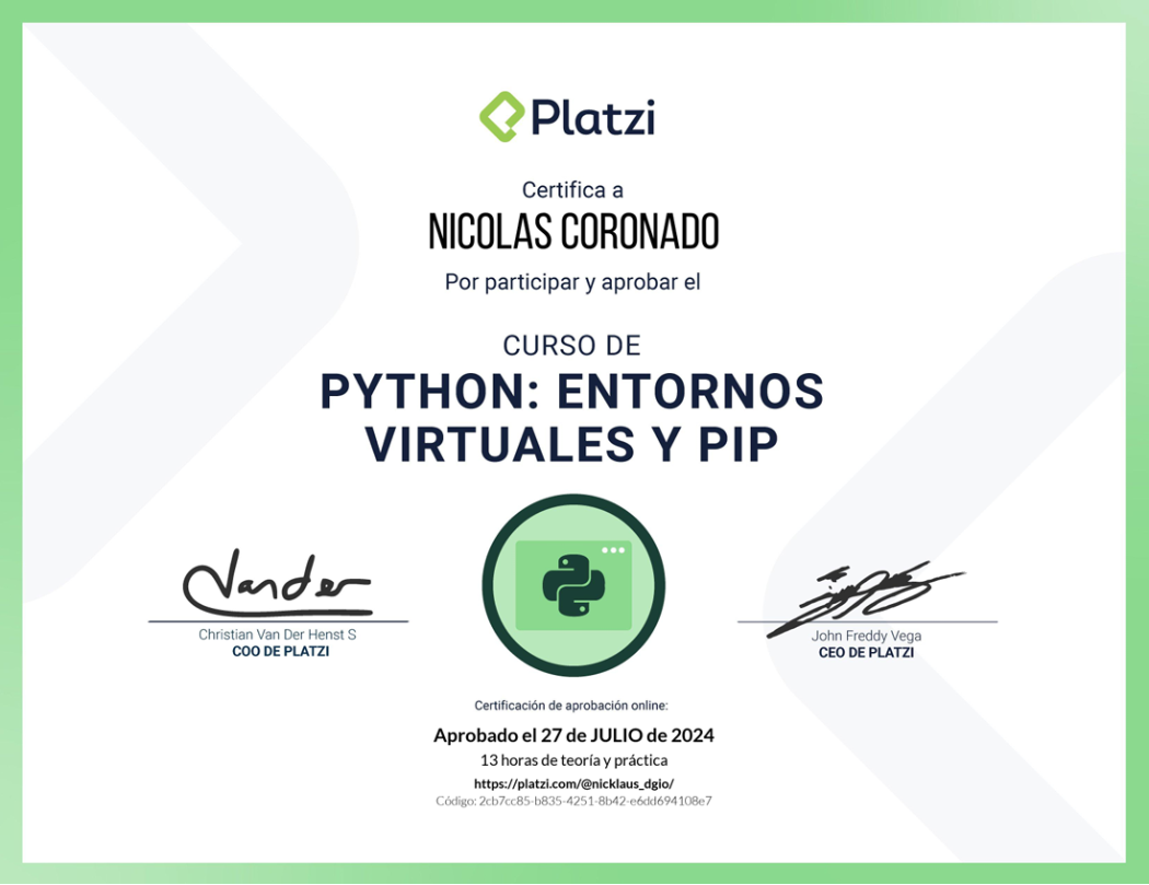 Certificado Python 5